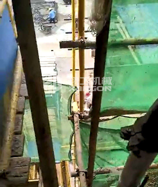 二次結構澆筑泵讓距離不是問題